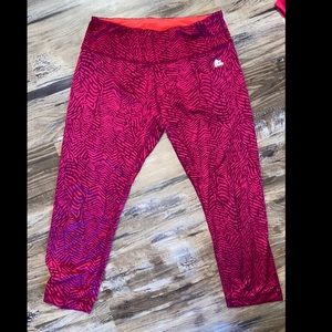 RBX workout Capri leggings